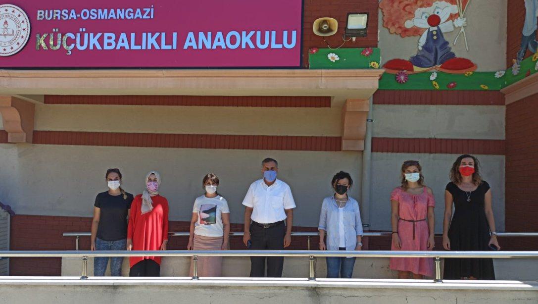  İlçe Milli Eğitim Müdürü Gürhan ÇOKGEZER'in Küçük Balıklı Anaokulunu   Ziyareti