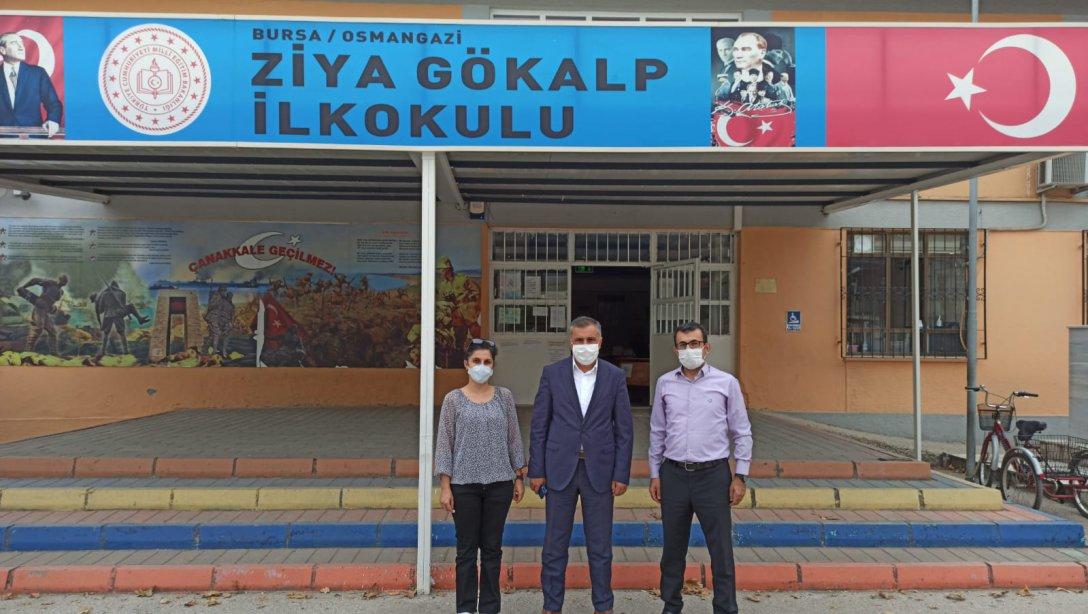 İlçe Milli Eğitim Müdürü Gürhan ÇOKGEZER  Osmangazi Ziya Gökalp İlkokulunu Ziyaret Etti