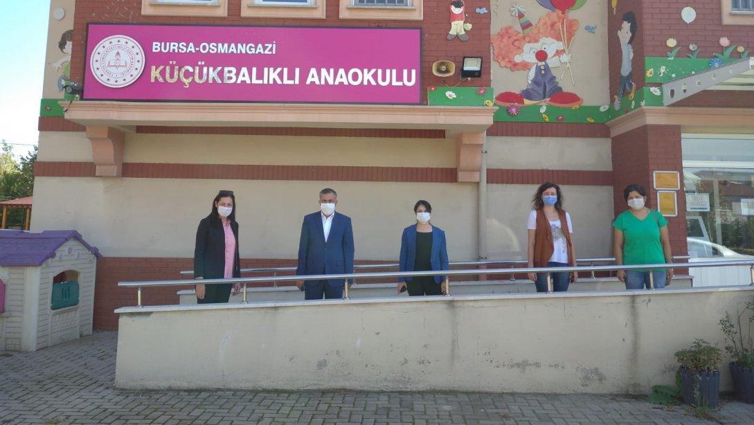 İlçe Milli Eğitim Müdürü Gürhan ÇOKGEZER'in Okul Ziyaretleri Devam Ediyor