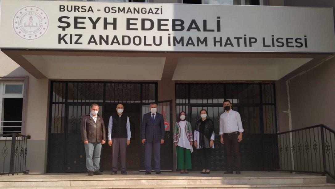 ÇOKGEZER'in Şeyh Edebali Kız Anadolu İmam Hatip Lisesini Ziyareti
