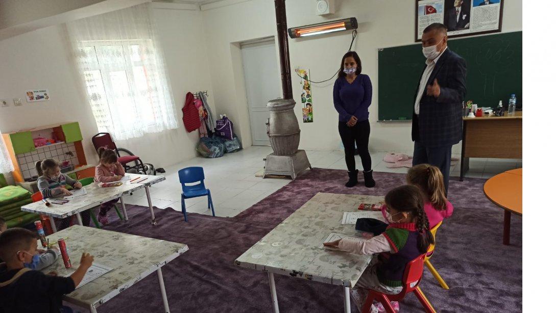 ÇOKGEZER, AHMET Bey Köy Anaokulunu Ziyaret Etti