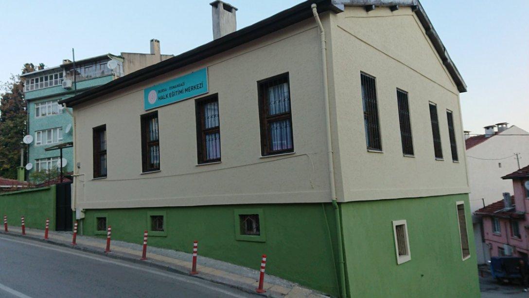 Osmangazi Halk Eğitimi Merkezi İvazpaşa Kurs Merkezi Yenilendi