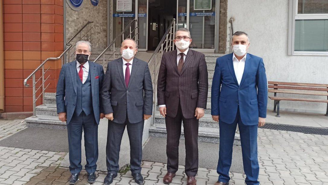 İlçe Milli Eğitim Müdürü Gürhan ÇOKGEZER'den Osmangazi İlçe Müftülüğüne Atanan Mehmet Uzun'a Ziyaret