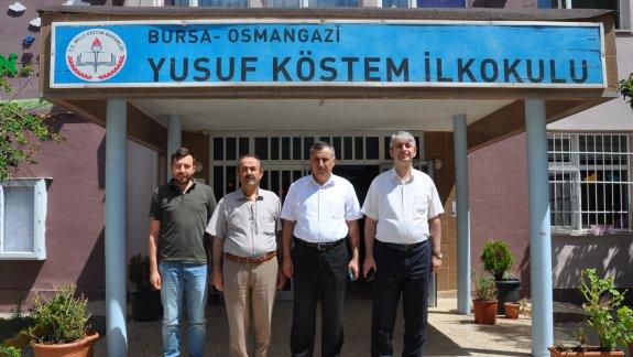 İlçe Milli Eğitim Müdürümüz Sn. Gürhan ÇOKGEZER´in Yaz Okulları Kapsamında Okullarımıza Ziyaretleri