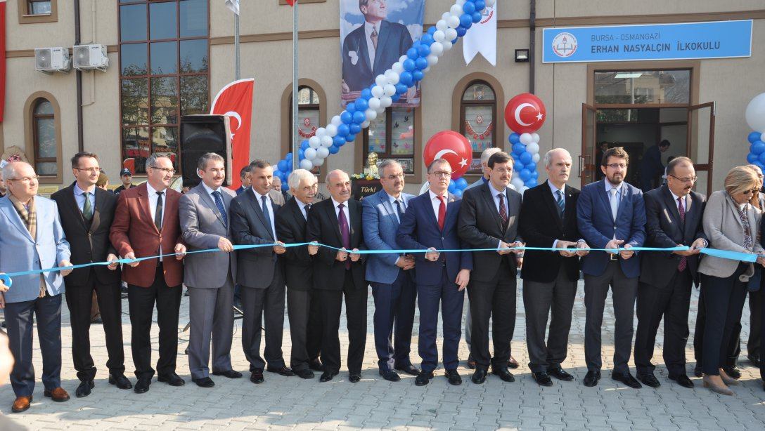Bursa Demirtaşpaşa Erhan Nasyalçın İlkokulu Törenle Açıldı