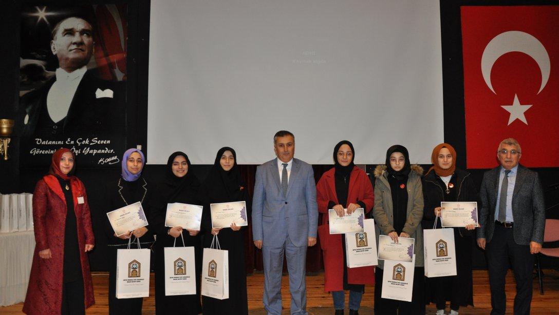 Anadolu İmam Hatip Liseleri arası Genç Nida Kur´an-ı Kerim´i Güzel Okuma ve Hafızlık Yarışması yapıldı. 