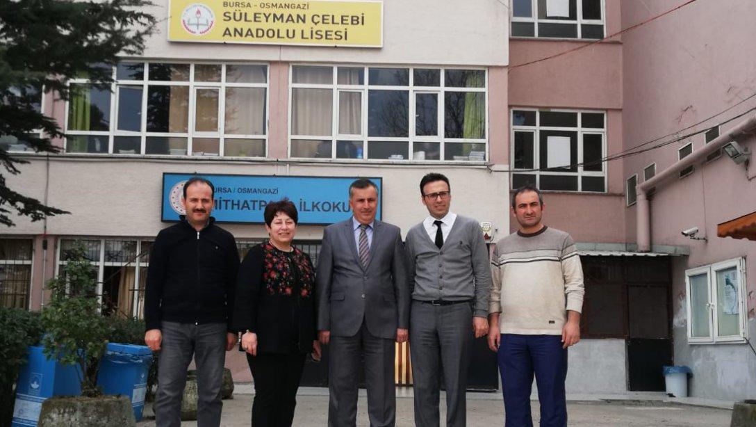 İlçe Milli Eğitim Müdürümüz Sn. Gürhan ÇOKGEZER´in Okul Ziyaretleri Devam Ediyor