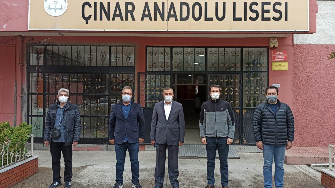 ÇOKGEZER Çınar Anadolu Lisesini Ziyaret Etti 